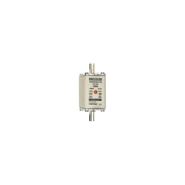 Fusible nh00 gg 160a - indicateur - 500v - Mersen - Ferraz - P211084