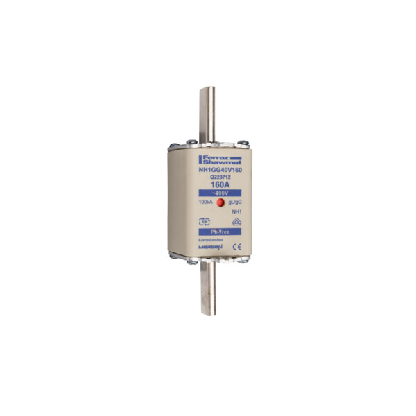 Fusible nh1 gg 160a - indicateur - 400v - Mersen - Ferraz - Q223712