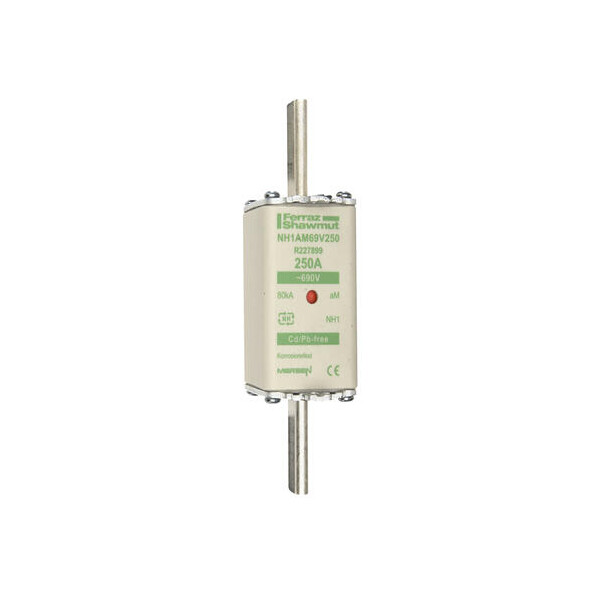 Fusible nh1 am 250a - indicateur - 690v - Mersen - Ferraz - R227899
