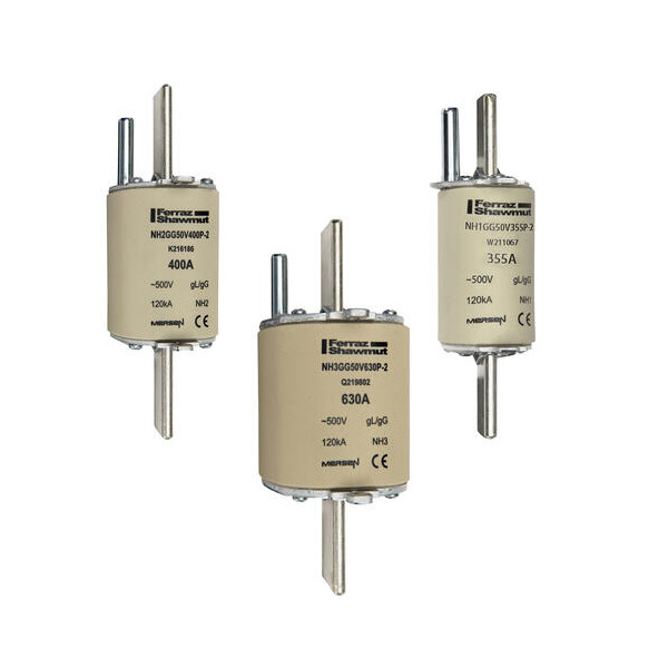 Fusible nh2 gg 250a - percuteur - 690v - Mersen - Ferraz - T214147