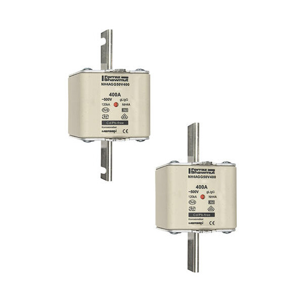 Fusible nh4a gg 1600a - indicateur - 500v - Mersen - Ferraz - Y1054295