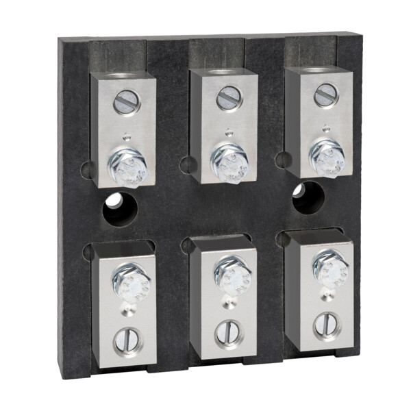 Bloc-fusible 300vac/dc classe t 100a 3p boîtier à fermeture clipsée renforcée - Mersen - Ferraz - 31003T