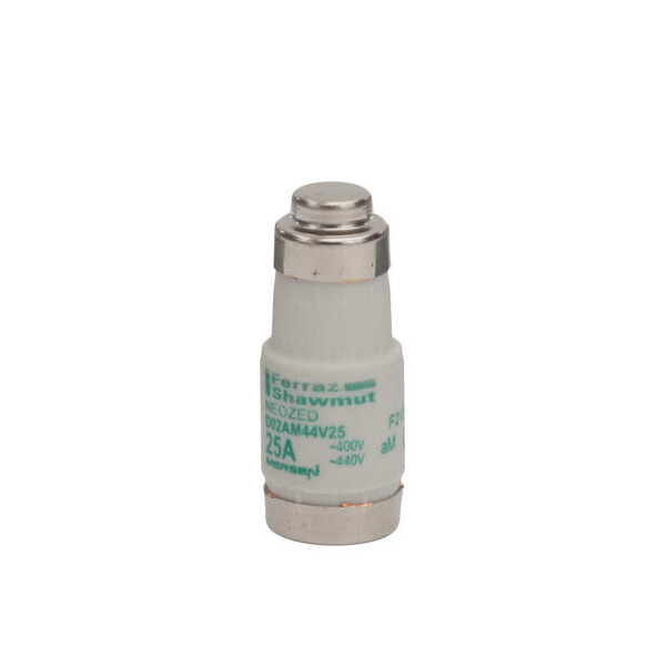 Fusible bouteille d02 (e18) am 25a - 440v - neozed - Mersen - Ferraz - F212640