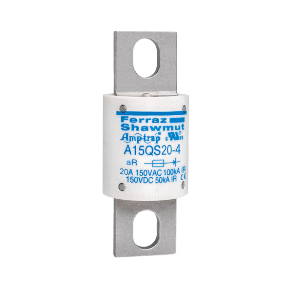 Fusible ultra rapide amp-trap® a15qs 150vac 150vdc 20a couteau - Mersen - Ferraz - A15QS20-4