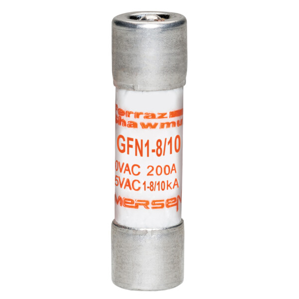 Fusible gfn - midget - action temporisée 250vac 1.8a capsule indicateur visuel - Mersen - Ferraz - GFN1-8/10