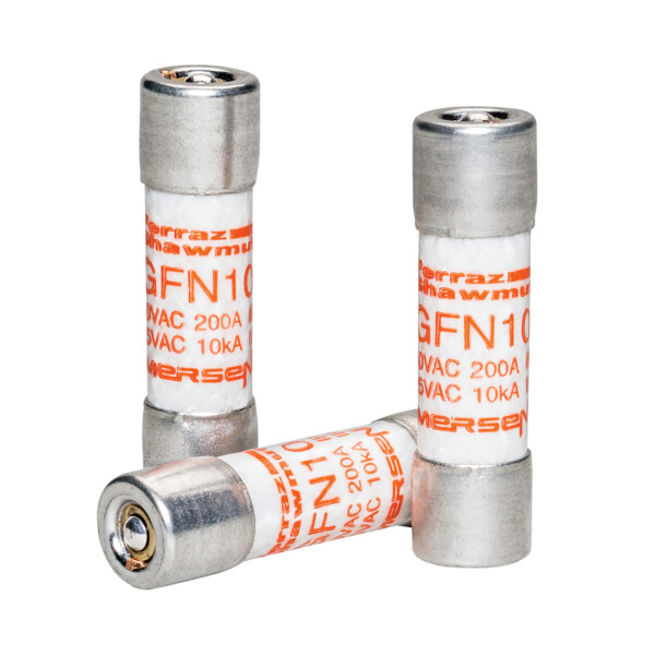 Fusible gfn - midget - action temporisée 250vac 5.6a capsule indicateur visuel - Mersen - Ferraz - GFN5-6/10