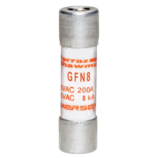 Fusible gfn - midget - action temporisée 250vac 8a capsule indicateur visuel - Mersen - Ferraz - GFN8