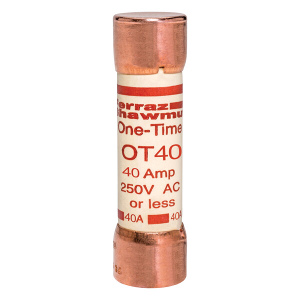 Fusible ot - classe k5 - action rapide 250vac 250vdc 40a capsule - Mersen - Ferraz - OT40