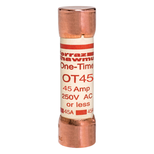 Fusible ot - classe k5 - action rapide 250vac 250vdc 45a capsule - Mersen - Ferraz - OT45