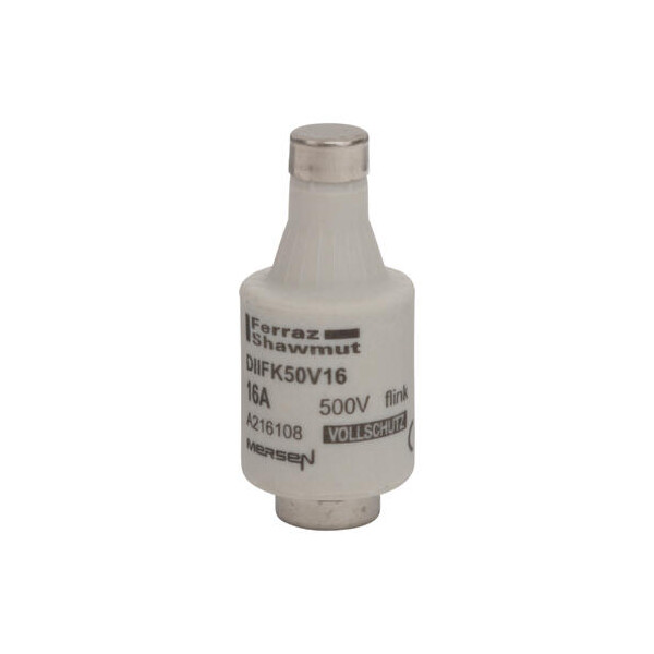 Fusible bouteille dii gg 16a - 500v - flink - Mersen - Ferraz - A216108