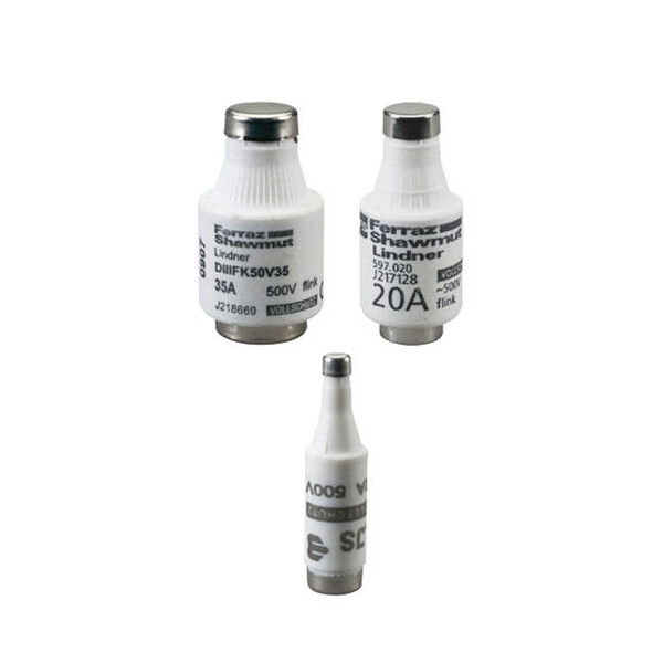 Fusible bouteille diii gg 63a - 500v - flink - Mersen - Ferraz - M200709