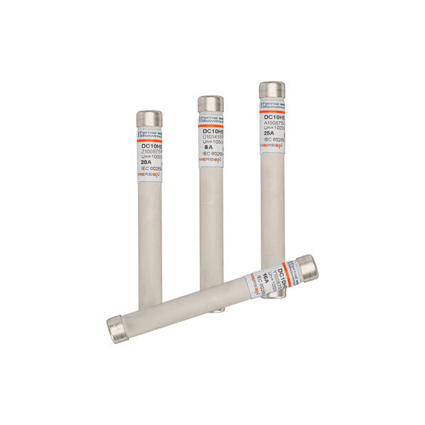 Fusible cylindrique gpv dc10 10x85 dc1200v 16a helioprotection - Mersen - Ferraz - Y1008755