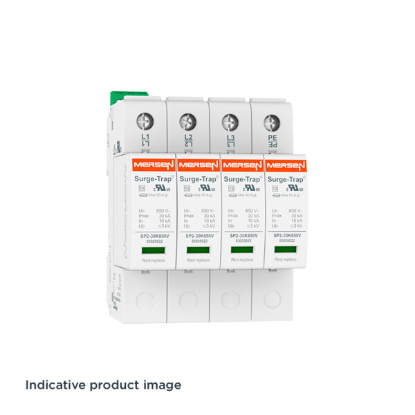 Spd t2,30ka,uc 850+850v,3+1 it;3p,plug - Mersen - Ferraz - 83020201
