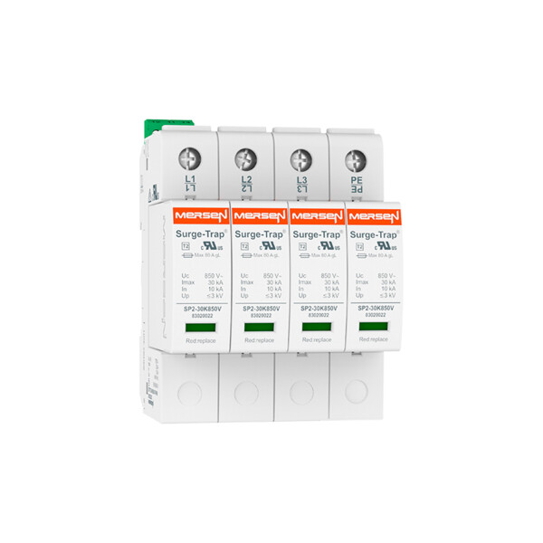 Spd t2,40ka,uc750+750v,3+0 it;3p,plug - Mersen - Ferraz - 83020213