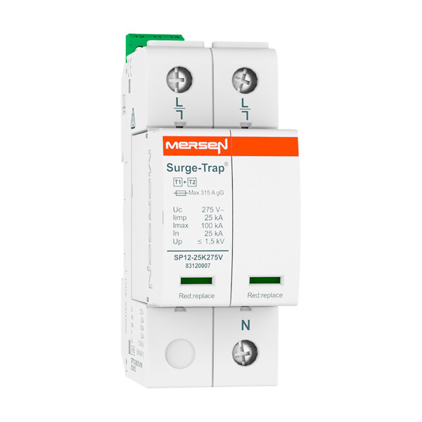 Spd t1+2,25ka,uc275v,l-n,1p,deb,m - Mersen - Ferraz - 83120153