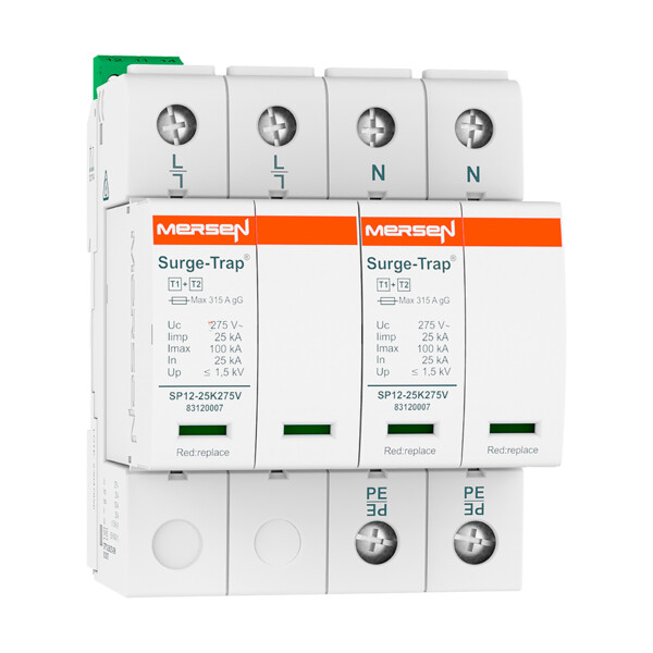 Spd t1+2,25ka,uc275v,2+0 tns,2p,deb,m - Mersen - Ferraz - 83120157