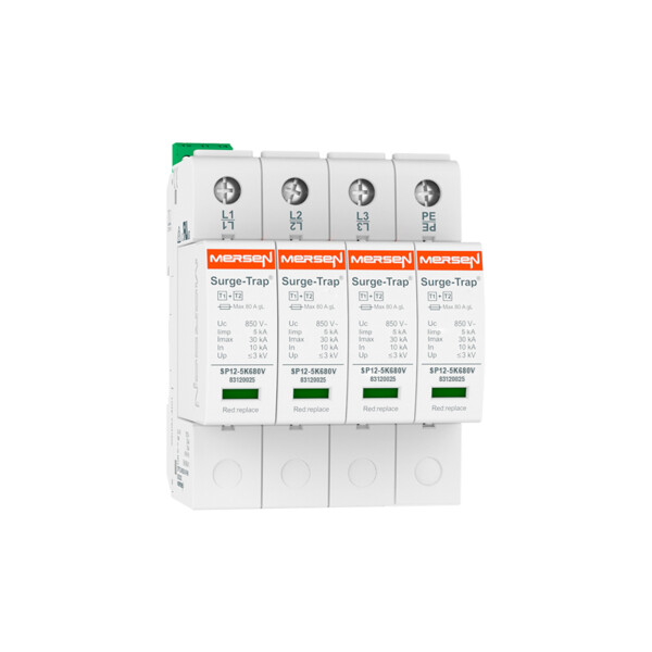 Spd t12,5ka,uc680+680v,3+1 it;3p,plug,ir - Mersen - Ferraz - 83120244