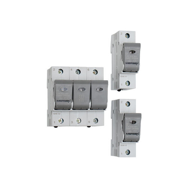 Linocur d02 switch disconnector din rail, 230/400vac 65vdc/pole 25a, 1-pole - Mersen - Ferraz - A1012621