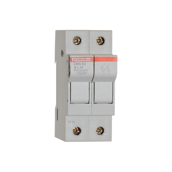 Porte-fusible modulostar cms (modulaire) - 8,5x31 - 25a - 500v - 2p - Mersen - Ferraz - Z305002