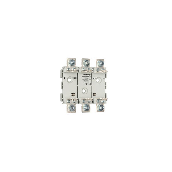 Support couteaux nh00 nb pôles : 3 max v : 690 (ac) / 440 (dc) max a : 160 - Mersen - Ferraz - V229121