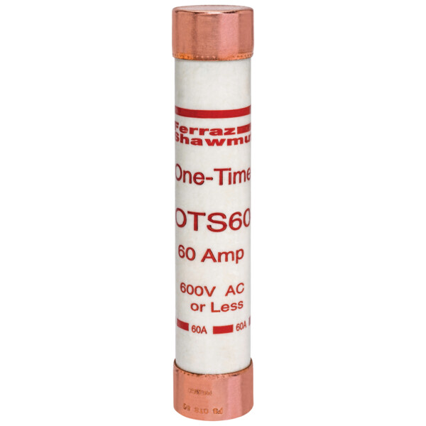 Fusible ots - classe k5 - action rapide 600vac 300vdc 60a capsule - Mersen - Ferraz - OTS60