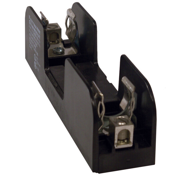 Bloc-fusible 600vac/dc classe r 60a 1 pôle boîtier à fermeture clipsée renforcée - Mersen - Ferraz - 60606R