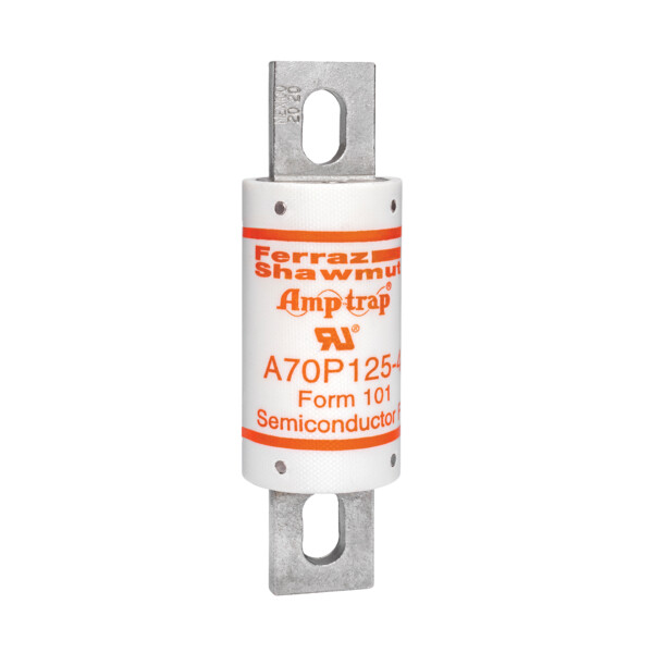 Fusible a70p v : 700 ac / 650 dc calibre a : 125 38,1 x 129 - Mersen - Ferraz - A70P125-4