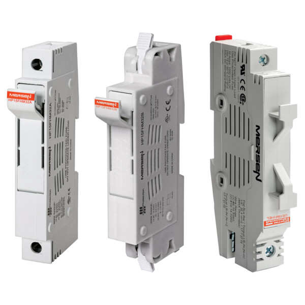 Porte-fusible iec+ul/csa 10x85 1500vdc 1 pôle boîtier led - Mersen - Ferraz - HP15FHM32A