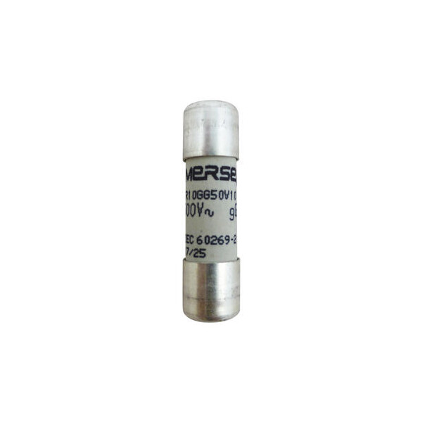 Cartouche fusible Mersen type gG 10A sans indicateur 10x38 mm 500V - Mersen - Ferraz - S218194
