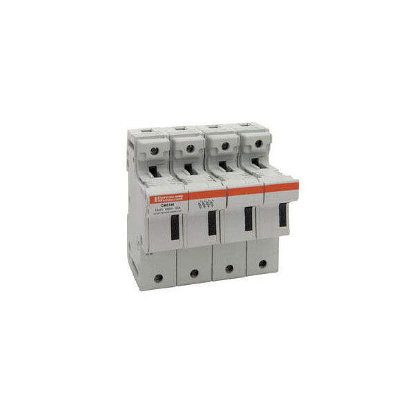 Porte-Cartouche fusible Mersen Modulostar 4P 50A pour Cartouche fusible 14x51mm IP20 - Mersen - Ferraz - F331021