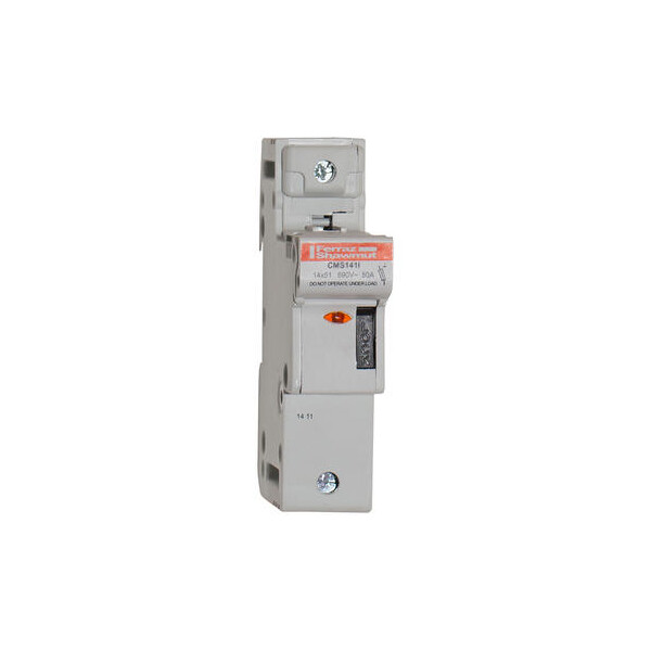 Porte-Cartouche fusible Mersen Modulostar 1P 50A pour Cartouche fusible 14x51mm IP20 avec indicateur visuel - Mersen - Ferraz - L331049