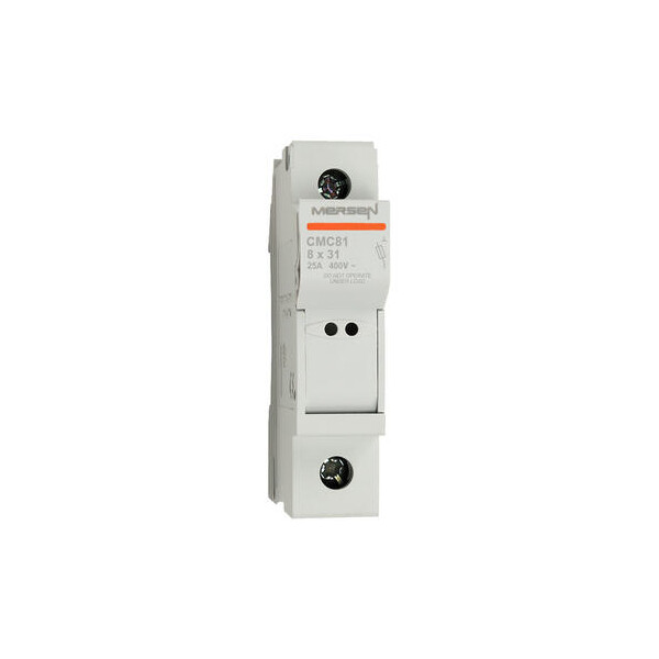 Porte-Cartouche fusible Mersen Modulostar 1P 25A pour Cartouche fusible 8x32mm IP20 - Mersen - Ferraz - V1062687