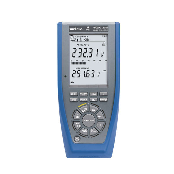 Multimètre numérique TRMS Metrix MTX 3291 Asyc IV - Metrix - MTX3291