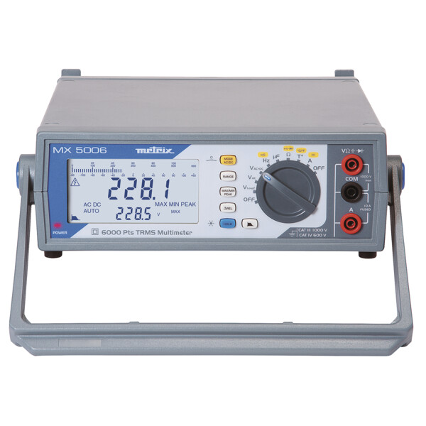 Mx5006 dmm de table trms 6k 220v - Metrix - MX5006