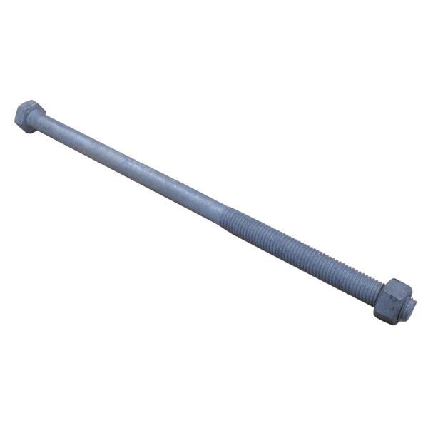 Boulon acier galvanisé 12x250 (vis+écrou) - 6800649 - Michaud - BC111