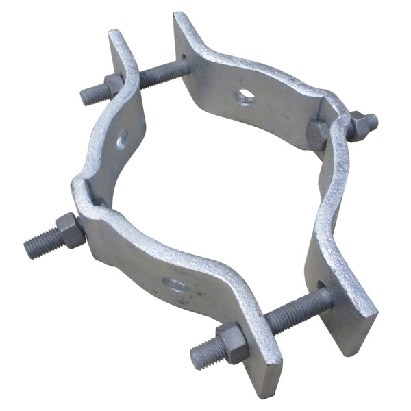 Kit 2 demi-colliers pour poteau bois cnv 60 160 - 6857418 - Michaud - BR073