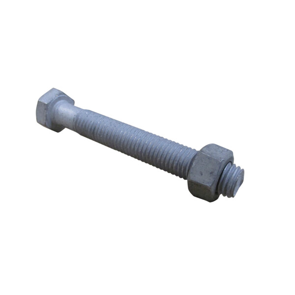 Boulon acier galvanisé 14x100 (vis+écrou) - 6800682 - Michaud - BR316