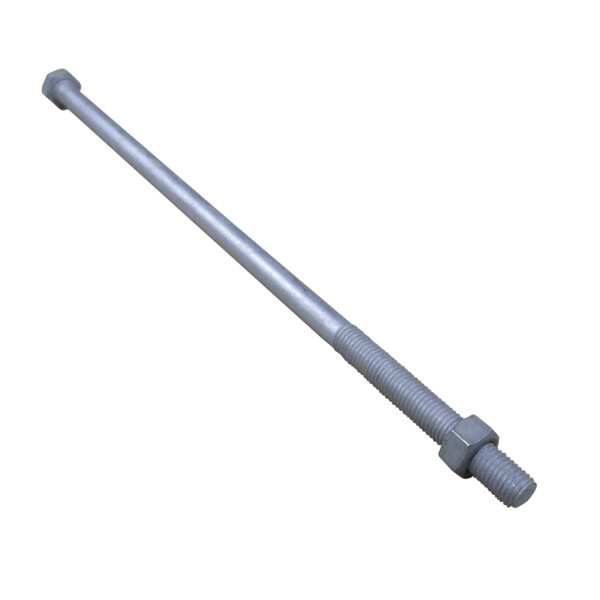 Boulon acier galvanisé 14x375 (vis+écrou) - 6800712 - Michaud - BR319