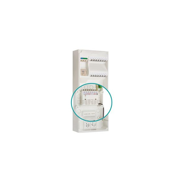 Coffret de communication multibox gr3 16rj45 + ampli tv - Michaud - Q240