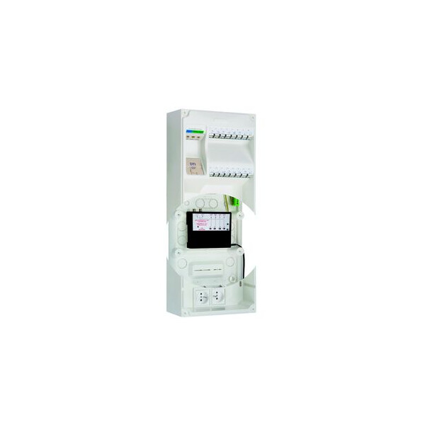 Coffret de communication multibox gr3 8rj45 + tv/sat - Michaud - Q268
