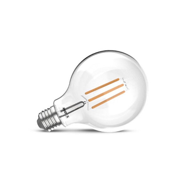 Ampoule LED E27 Miidex G95 filament 8W 2700K - Miidex - 100832