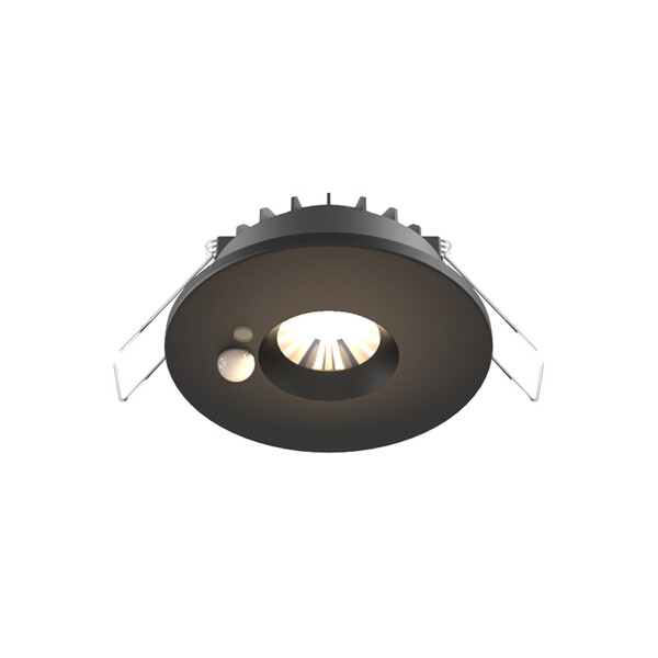 ESA II SPOT 6W CCT 27KK/3KK/4KK NOIR + DETECT IR MAITRE ESCLAVE 5A - Miidex - 101113