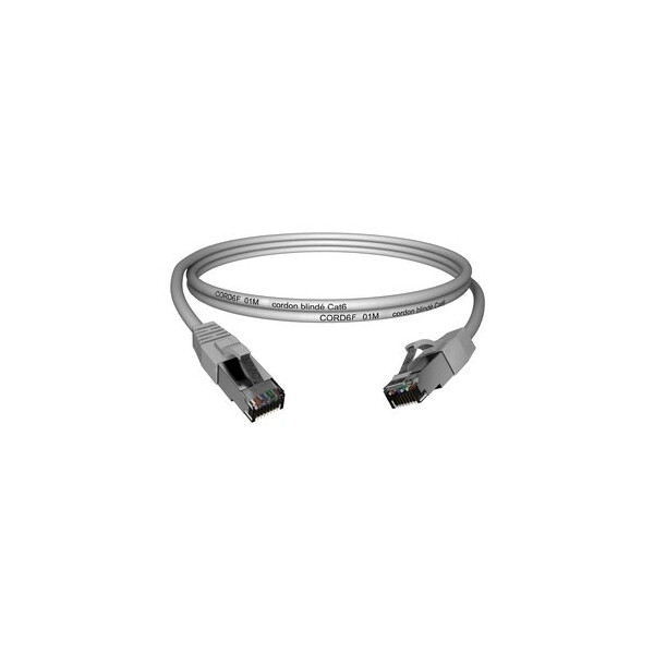 Cordon F/utp 100ohms Cat6 Jaune 1m - MMC (CAE) - 025521