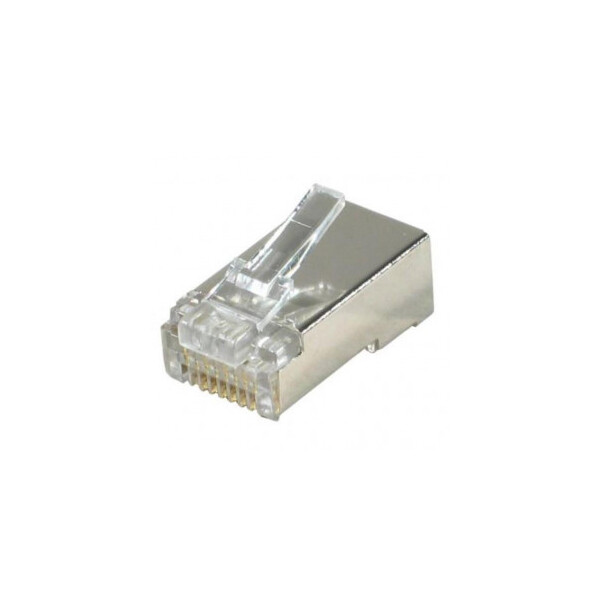 Plug RJ45 8P 8C blindé catégorie 6 plus insert - MMC (CAE) - 014701