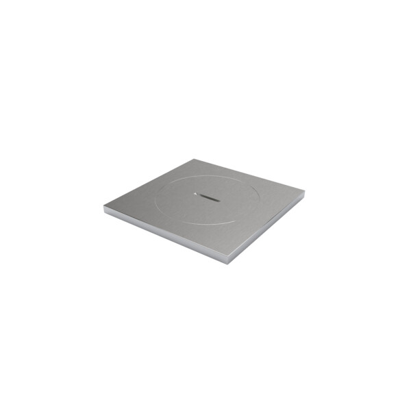 Prise de sol étanche BUBOX CLASSIC Inox 316L Br Couvercle + ouvertu std -2P+T IT - Modelec - BFC107/2
