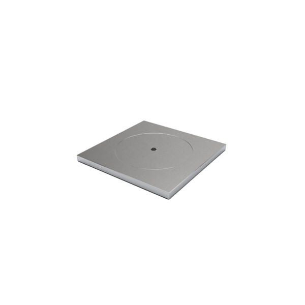 Prise de sol étanche BUBOX CLASSIC Inox 316L Br Couvercle +ouvertu sécu -PC SUIS - Modelec - BFC116/2