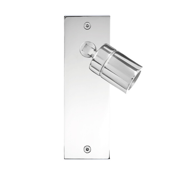 Façade Confidence Laiton  Chrome étroite longue SPOT 360° (201-415) - Modelec - 201415