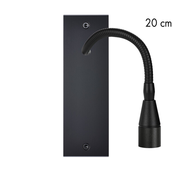 Façade confidence laiton noir mat etroite longue liseuse fine 20 - Modelec - 604408