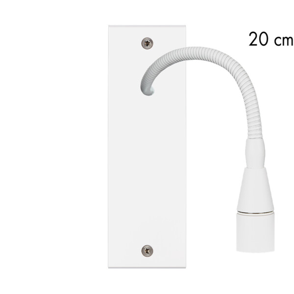 Façade confidence laiton blanc mat etroite longue liseuse fine 20 - Modelec - 604413
