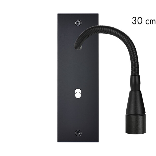 Façade confidence laiton noir mat etroite longue liseuse fine 30 + 1 basculeur - Modelec - 608408